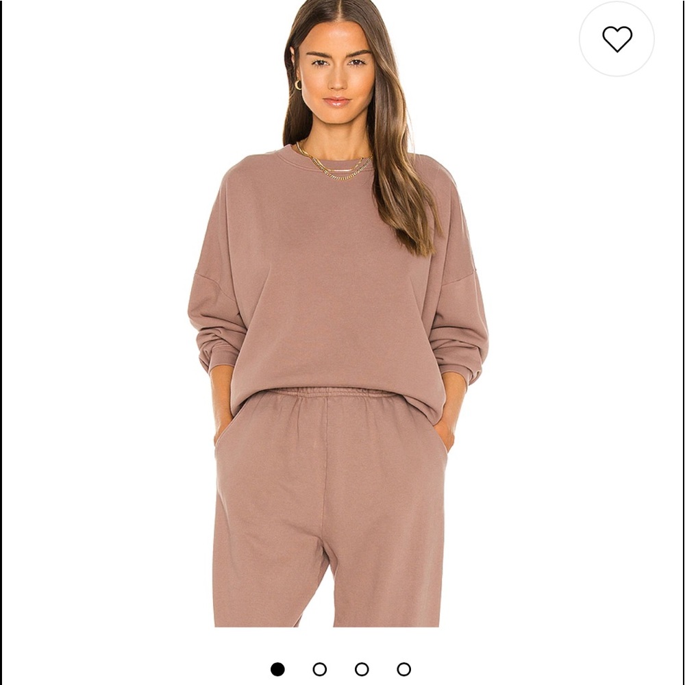 Mocha sixthreeseven crew neck